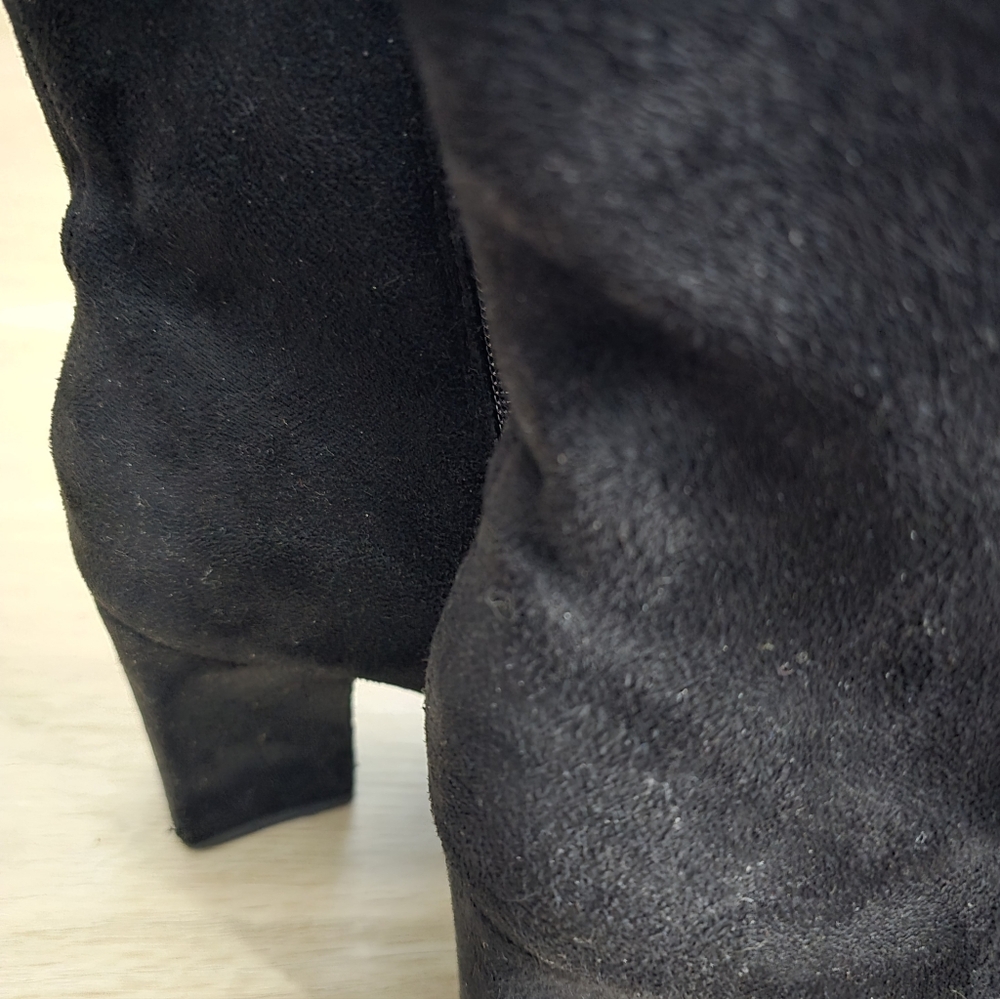 Black Suede Ankle Boots